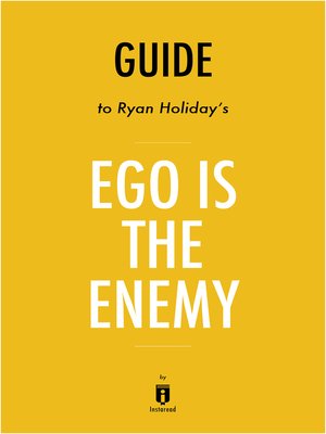 cover image of Summary of Ego is the Enemy
